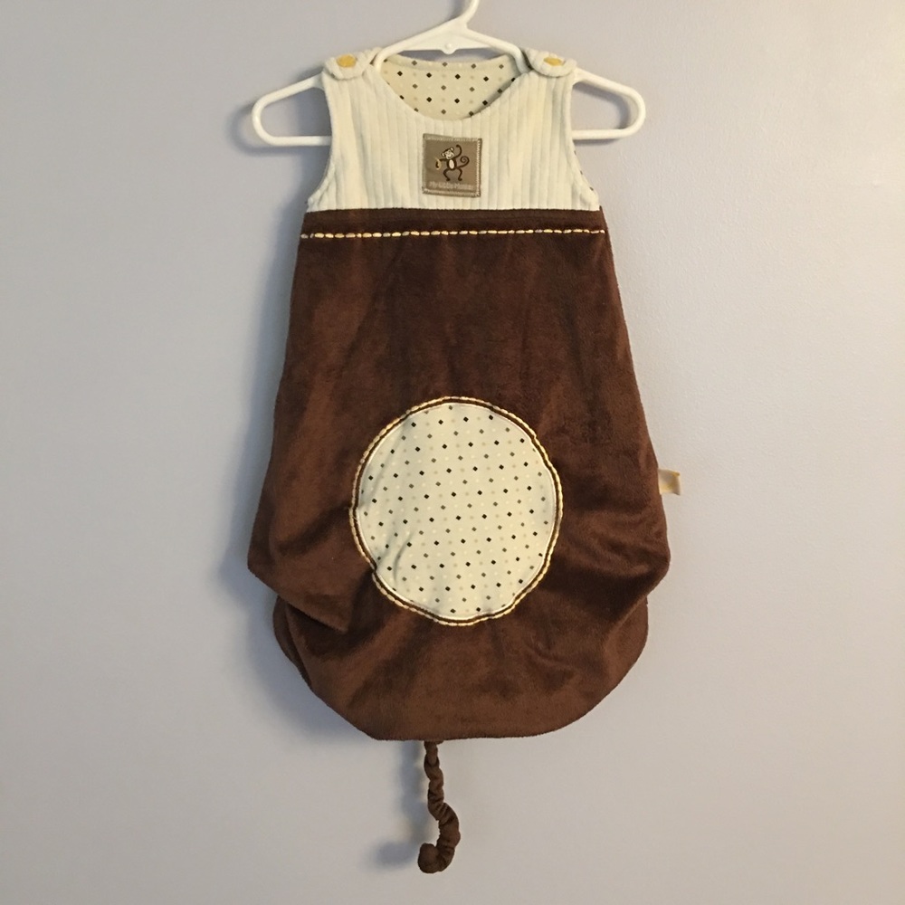 💥5 for $20 - Baby Aspen Little Monkey Sleep Sack