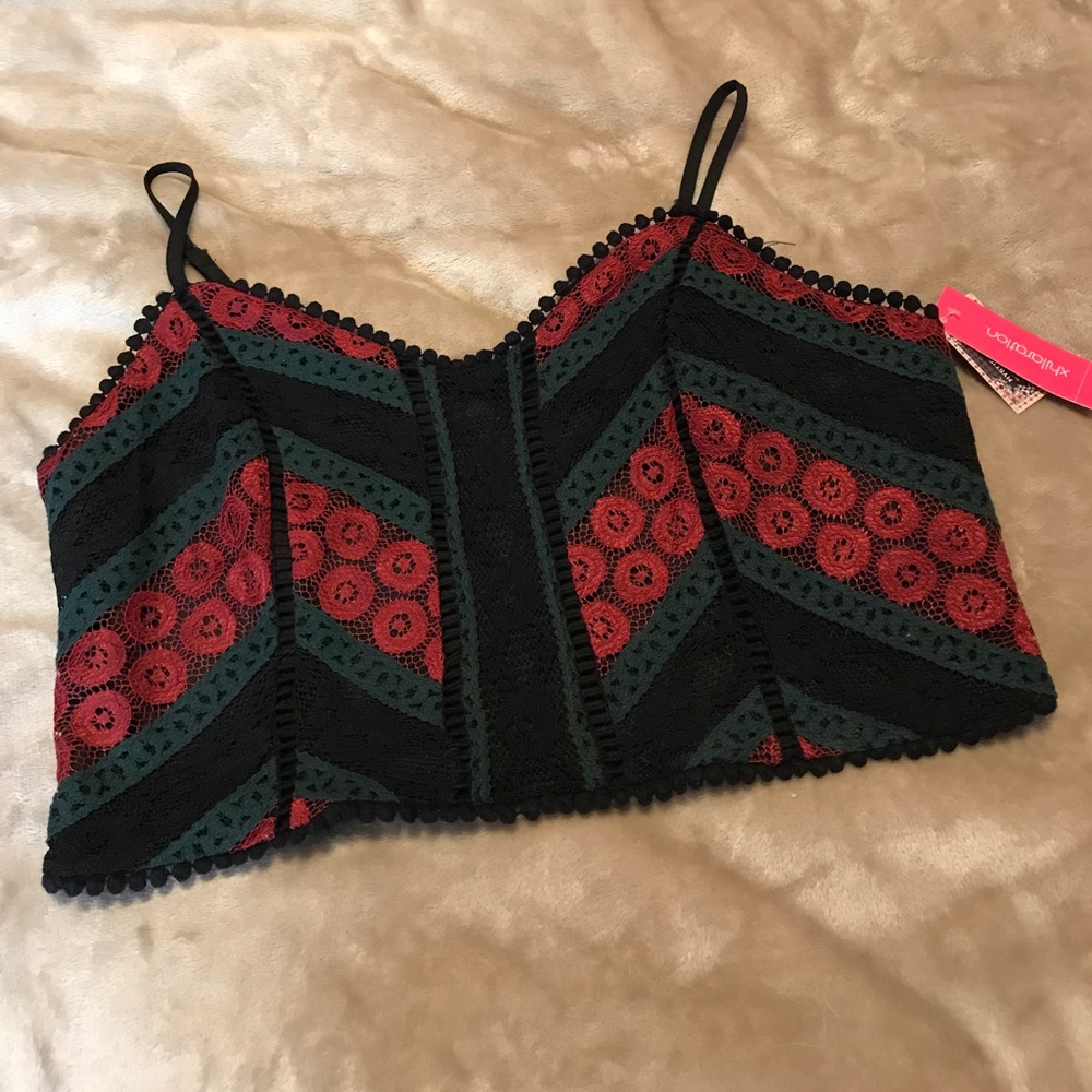 Lace Crop Top/Brallette