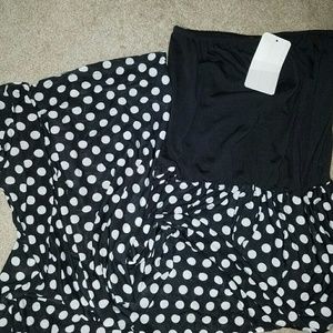 Nwt Women's strapless jumpsuit