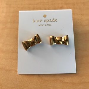 Kate Spade Gold Bow earrings