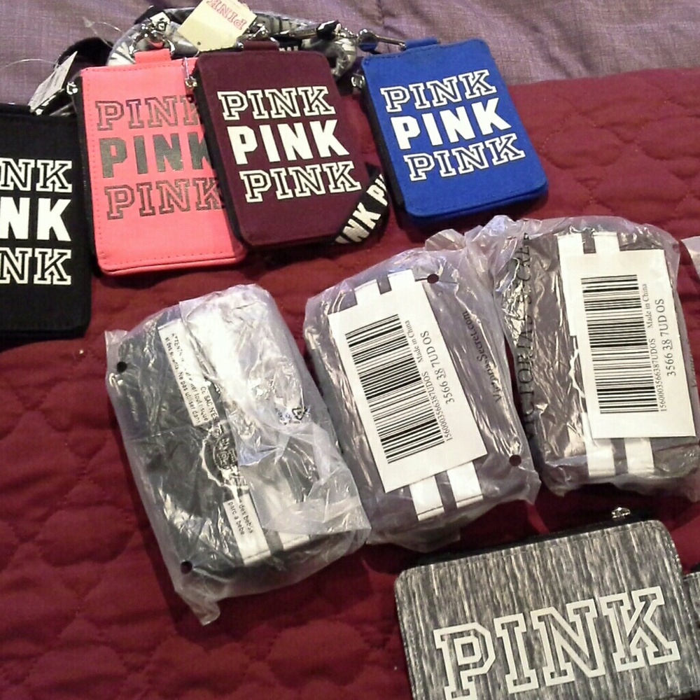 Pink lanyard