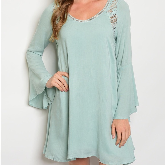 Clearance! Sage dress - Picture 3 of 5