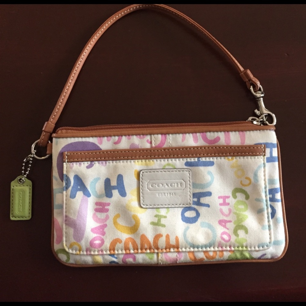 Authentic Coach Clutch