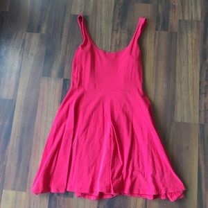 Pink cotton dress