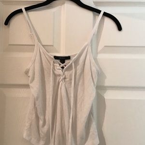 White tie tank top