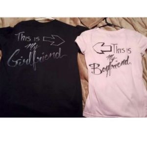 Boyfriend & girlfriend t-shirts