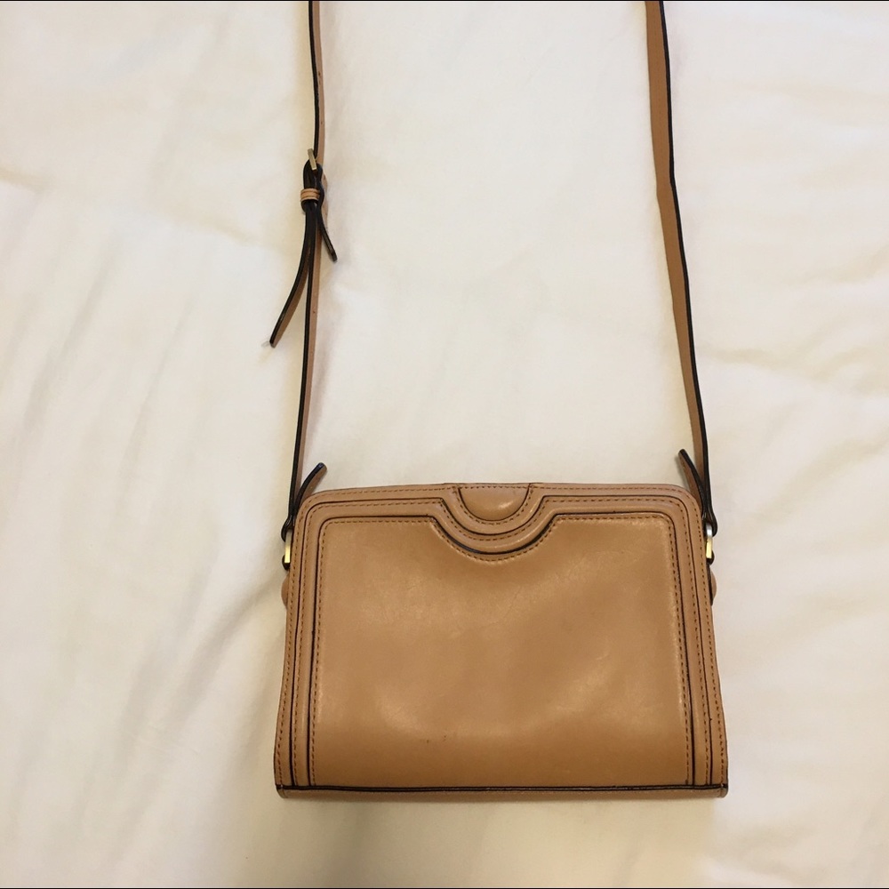 Kate Spade Saturday crossbody bag in vachetta