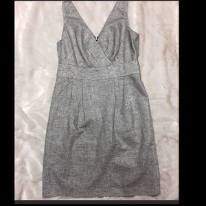 LOFT Grey and Silver dress size 10