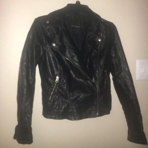 Small Rock and Republic leather jacket