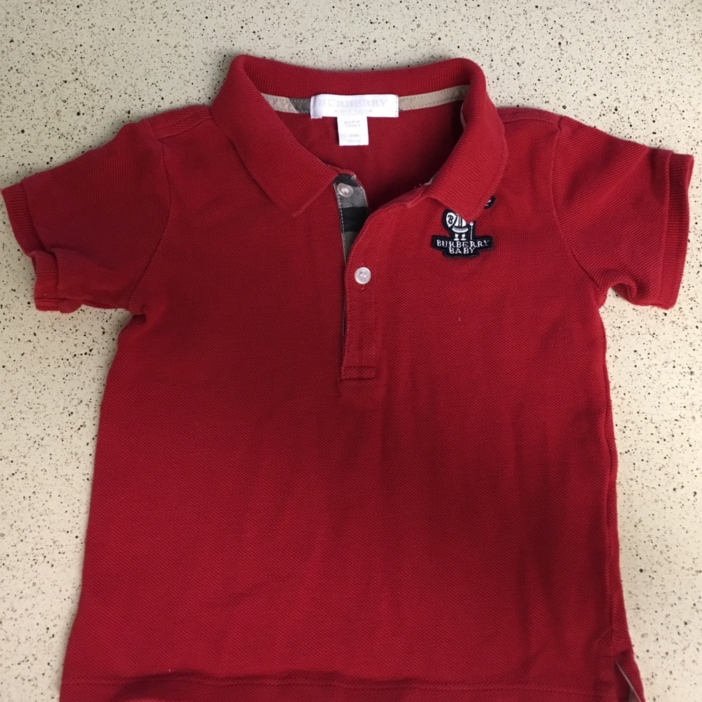 Burberry 18 months polo shirt