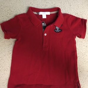 Burberry 18 months polo shirt