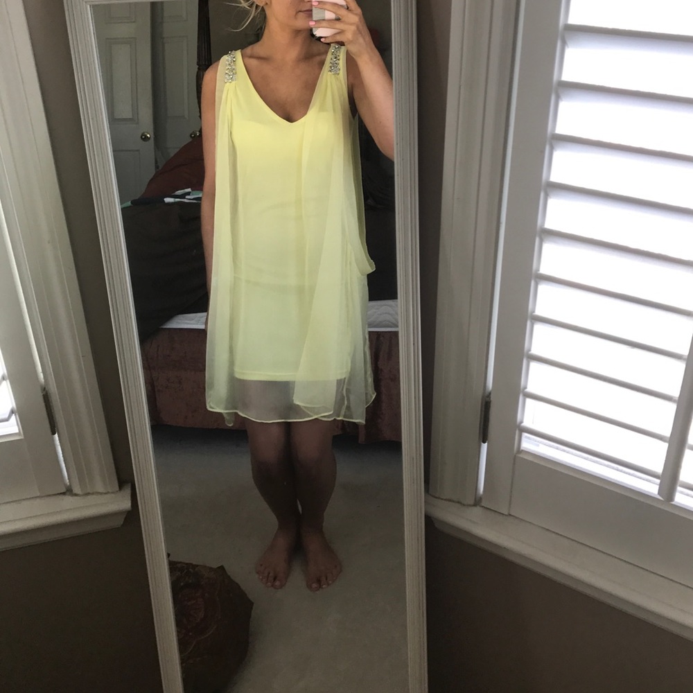 Yellow dress