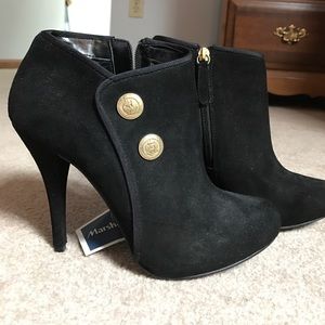 Guess black booties