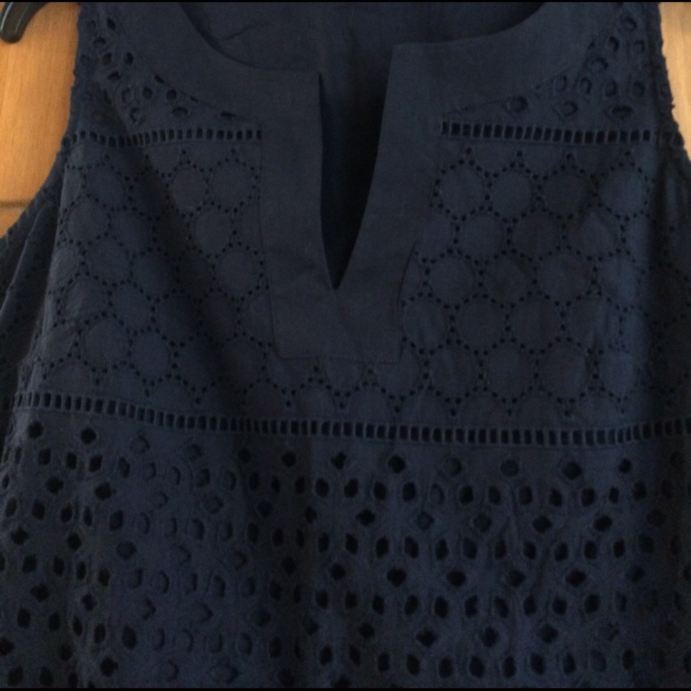 Navy 4P dress from banana republic. - Picture 3 of 4