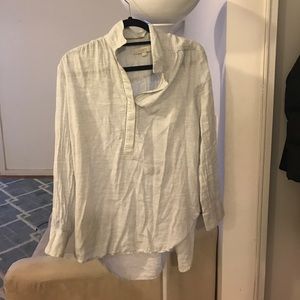 Loft long sleeve tunic shirt