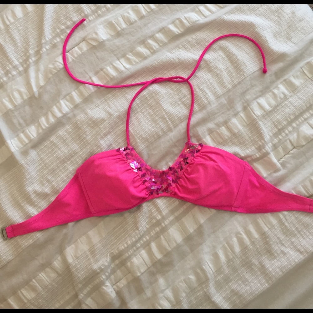 VS Hot Pink Bikini Top