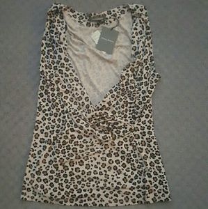Tommy Bahama leopard tank NWT