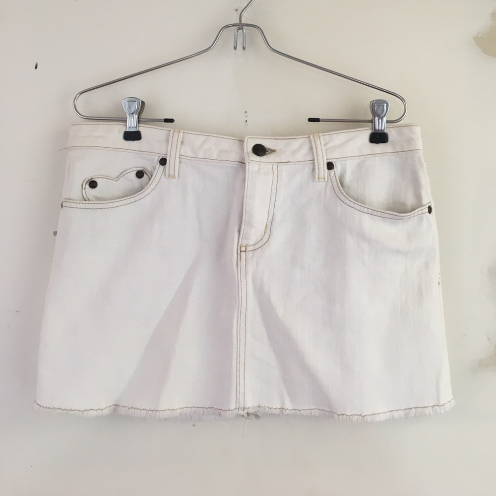 Juicy couture heart pocket mini skirt