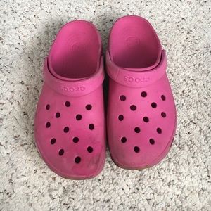 Original authentic pink crocs