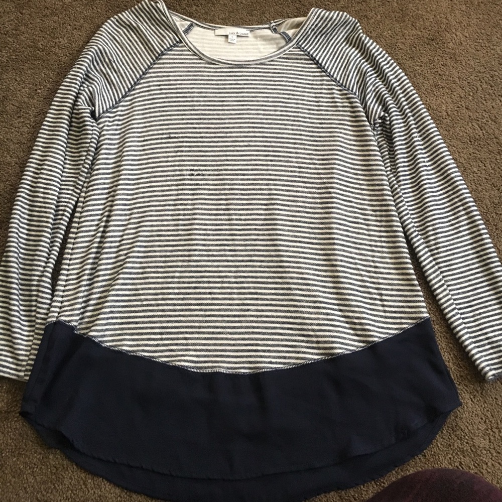 Long sleeve super stretchy sweater