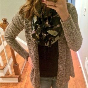Brown chunky sweater