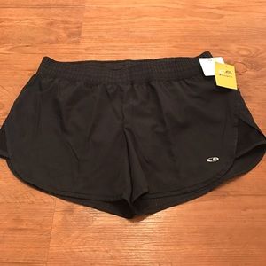 Champion Duo Dry Black Running Shorts Size L
