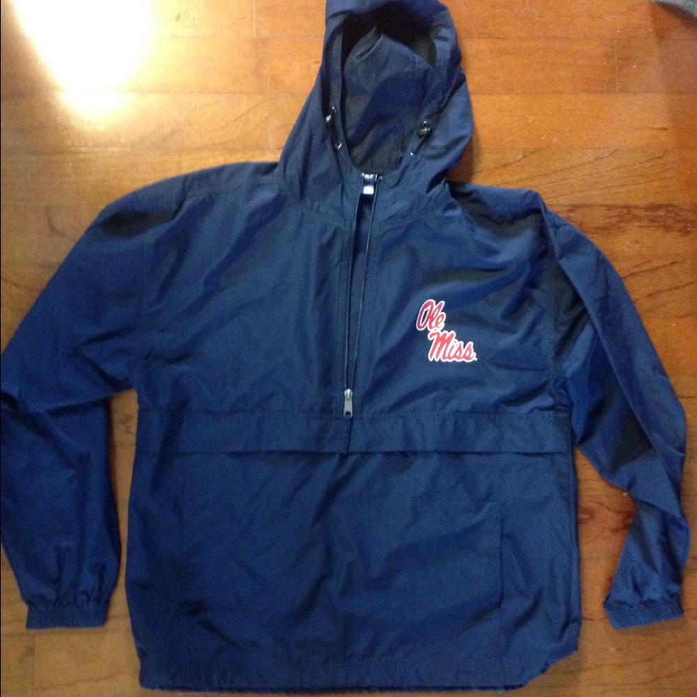 Ole Miss rain jacket wind breaker