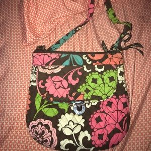 Vera Bradley Saddle Hipster Crossbody