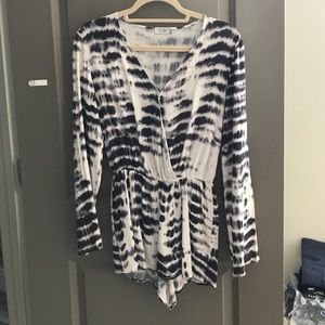 Tie Dye Romper from Tobi