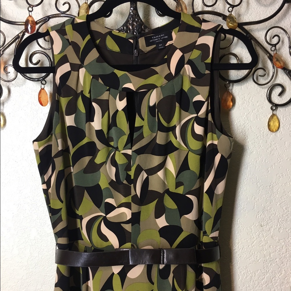 💼 Gorgeous TAHARI Dress By Larry Levine 6p