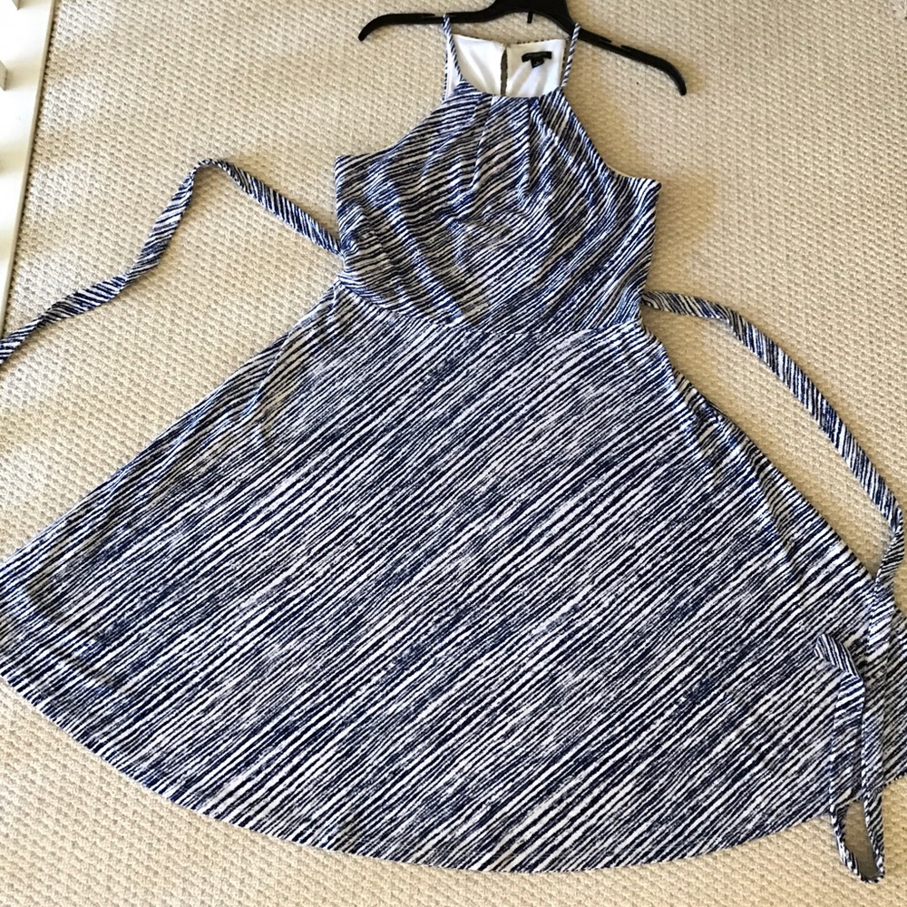 Ann Taylor circle skirt dress