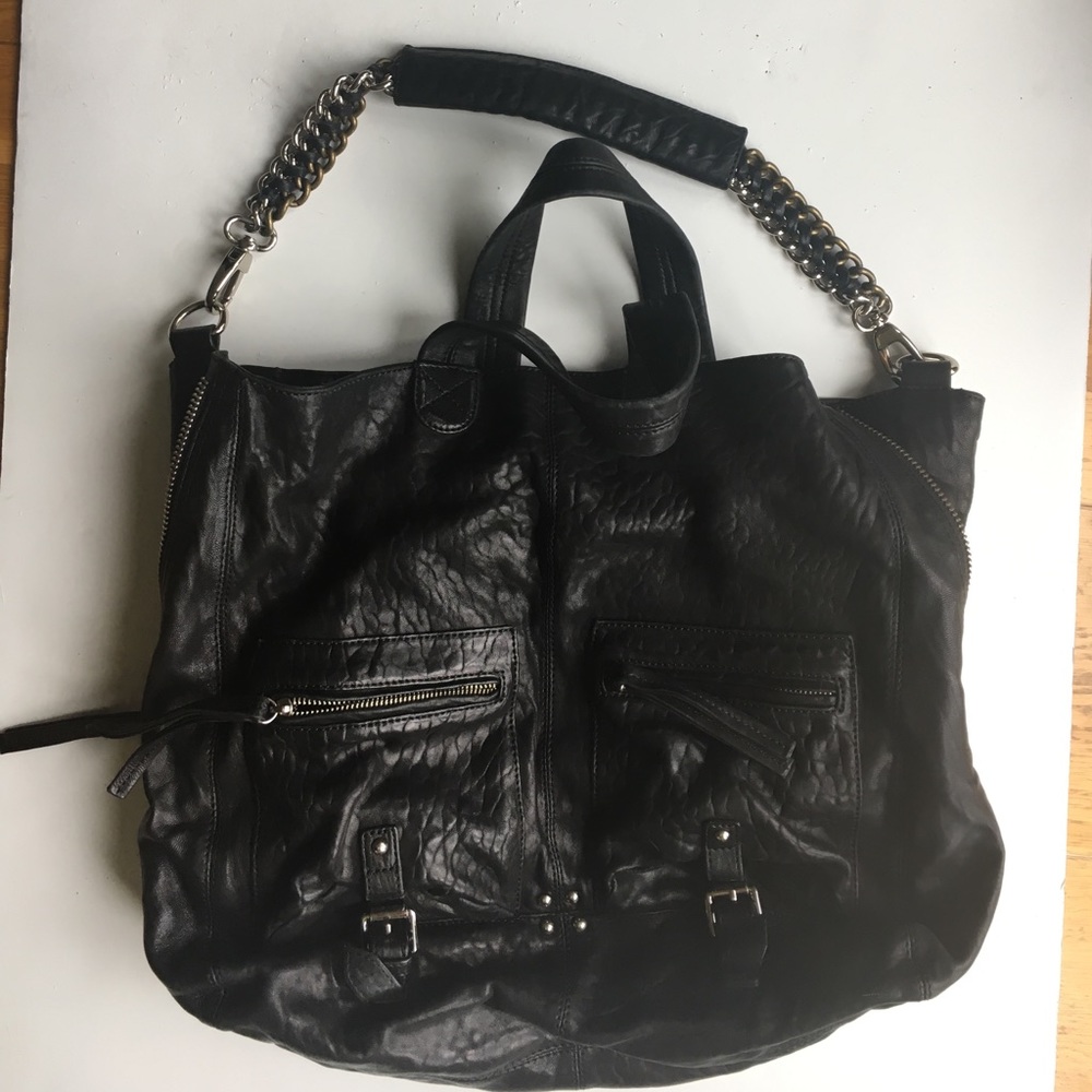 Pour La Victoire Bubble leather soft Tote