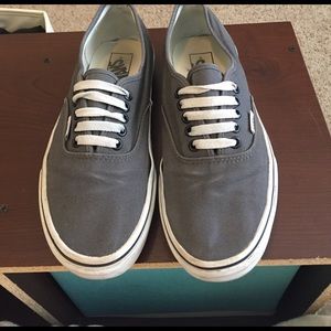 Women's 10 Grey Vans