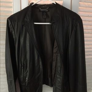 Leather jacket