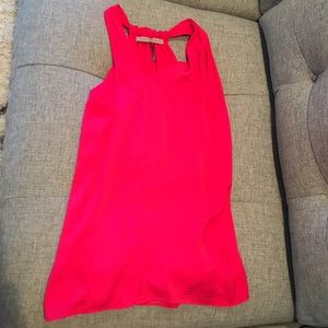 Pretty in pink! Elegant tank for any occasion.