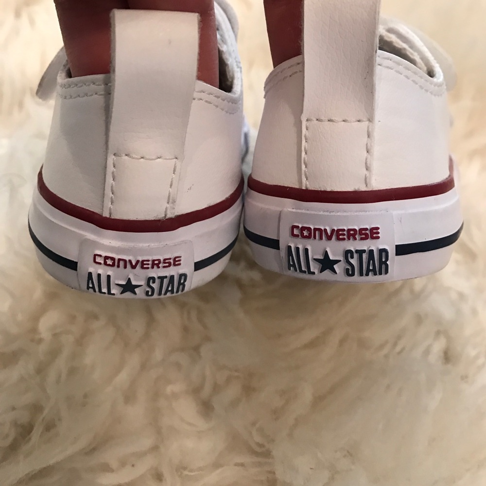 Converse All Star Velcro strap baby shoes