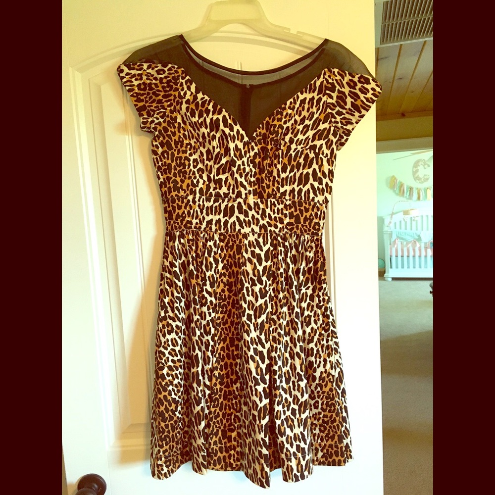 Leopard Bombshell Trashy Diva Dress