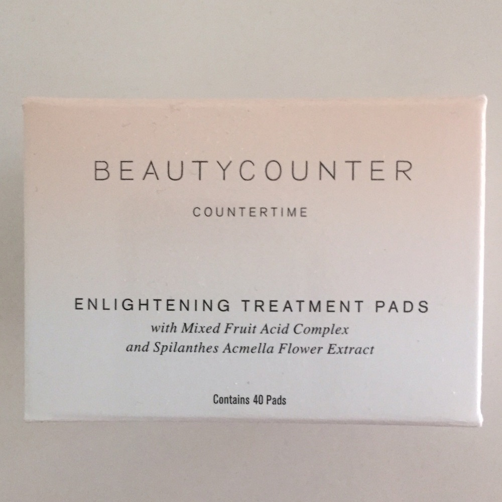 Beautycounter Enlightening Treatment Pads - New