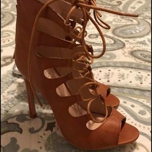 Lolashoetique lace up sandals heels.