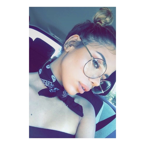 Free People Accessories - Black bandana choker neckerchief festival