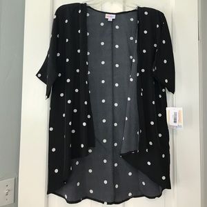 LuLaRoe Bianca - black and white sz 3 but fits me!