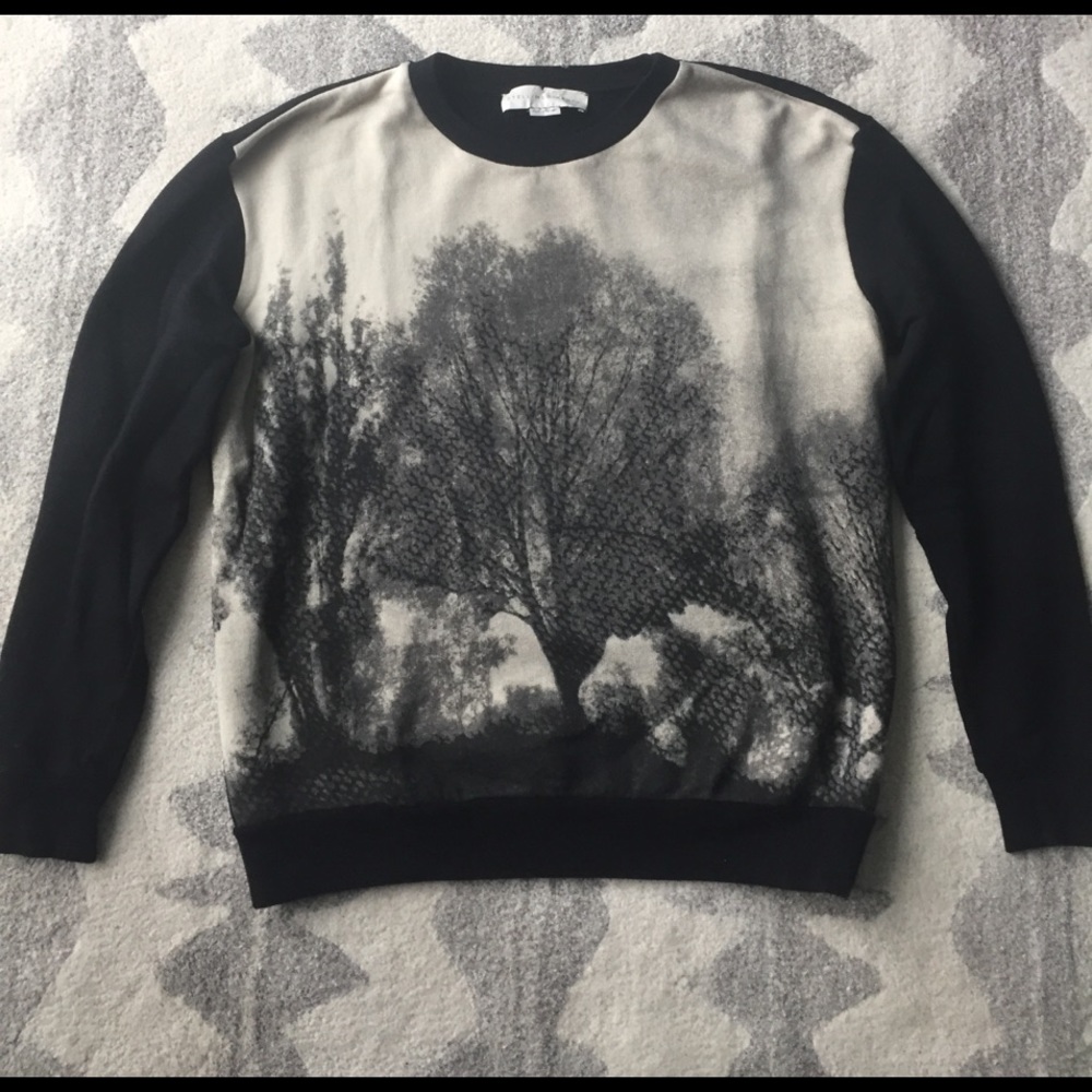 Authentic *Stella McCartney* tree print crew