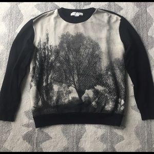 Authentic *Stella McCartney* tree print crew