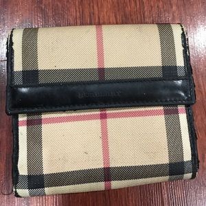 Authentic Pre owned Burberry wallet