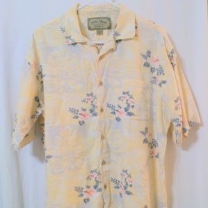 Palm Island Yellow Hawaiian Shirt *