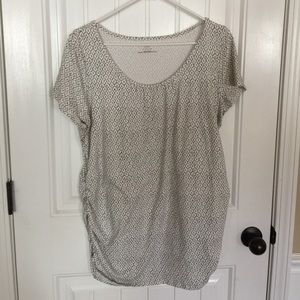 Motherhood Maternity Short Sleeve tunic shirt XL