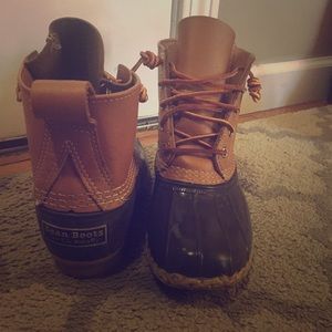 L.L BEAN bean boots