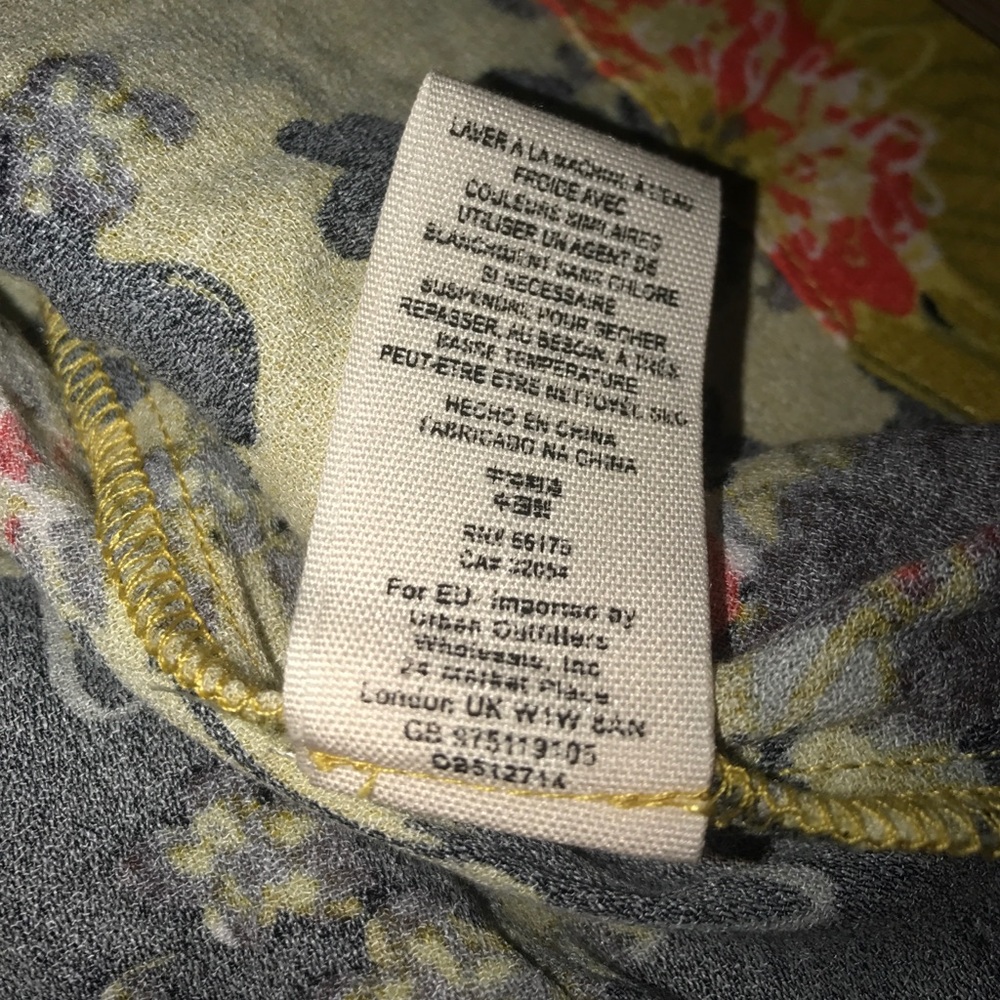 Free People Jump & Jive Floral Jumper Dress Tunic - Picture 7 of 7