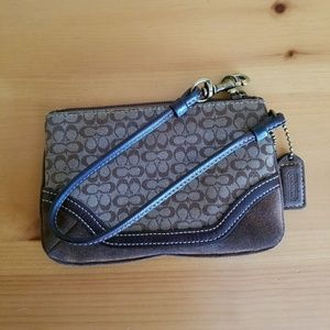 Coach wristlet
