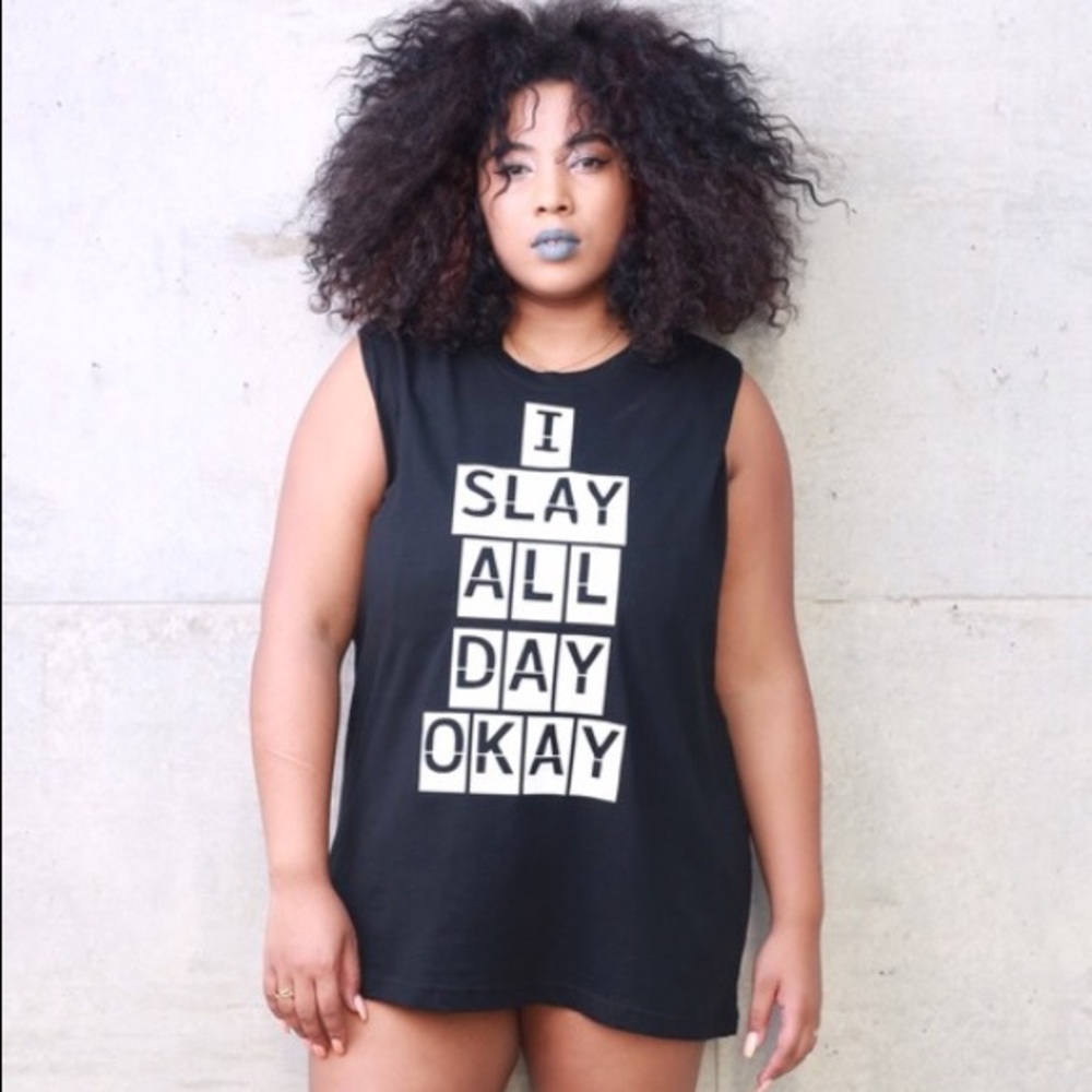 💞💞I SLAY ALL DAY OKAY💞💞 1 Small & 1 Large left